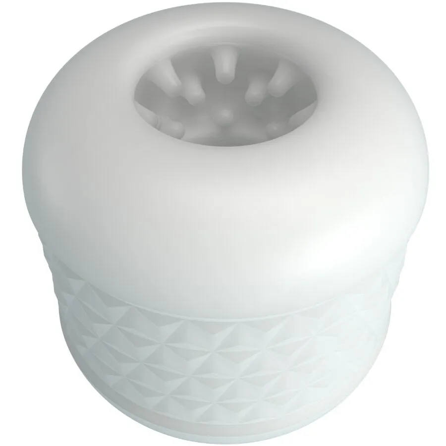 PRETTY LOVE - MASTURBATEUR HOMME CRYSTLE BLANC