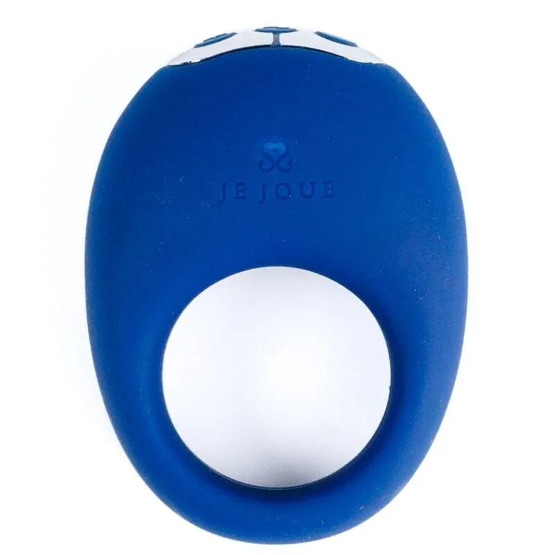 JE JOUE - VIBRATEUR BLEU RECHARGEABLE AVEC TÉLÉCOMMANDE
