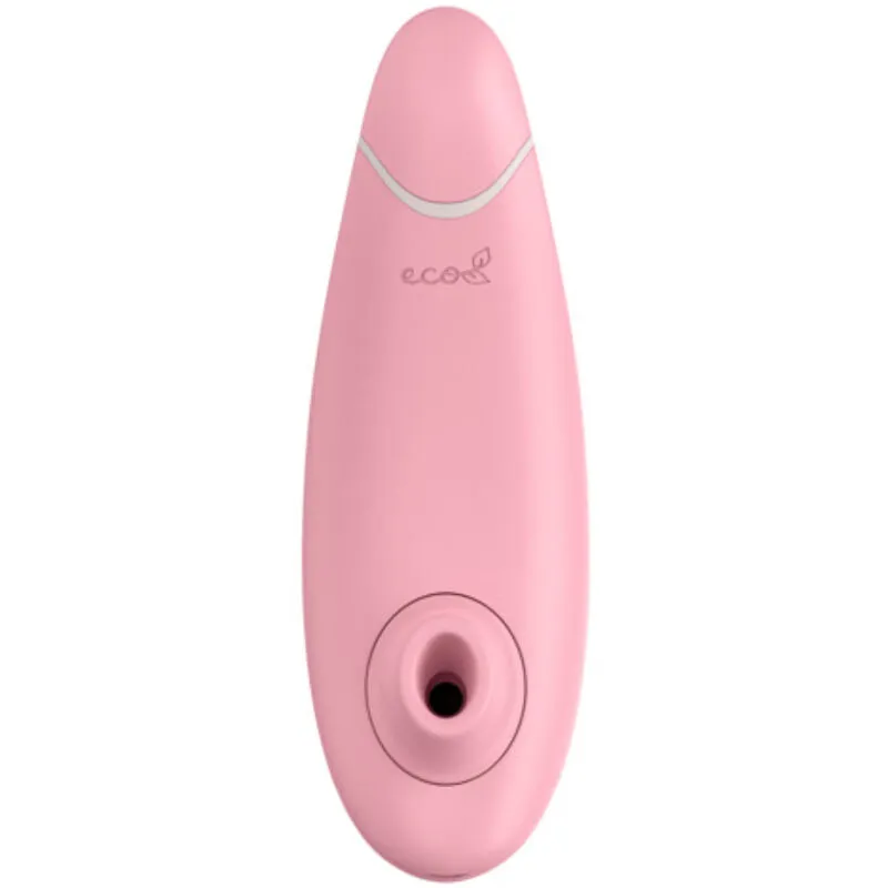 WOMANIZER - STIMULATEUR CLITORIAL À SUCCION ÉCOLOGIQUE PREMIUM - 12 NIVEAUX D'INTENSITÉ ROSE