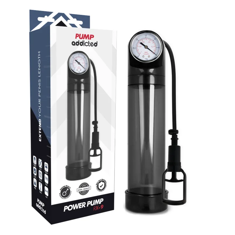 PUMP ADDICTED - POMPE D'ÉRECTION NOIRE RX9
