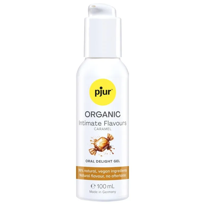 PJUR - GEL DÉLICIEUX BUCCAL AU CARAMEL BIO POUR UNE SALADE INTIME 100 ML
