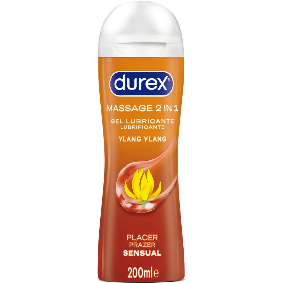 DUREX - GEL LUBRIFIANT DE MASSAGE SENSUEL YLANG YLANG 200 ML