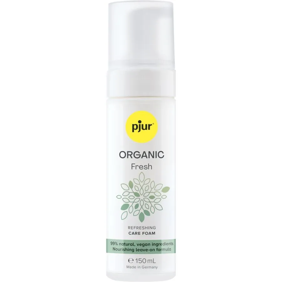 PJUR - MOUSSE RAFRAÎCHISSANTE BIOLOGIQUE VEGAN SANS RINÇAGE 150 ML