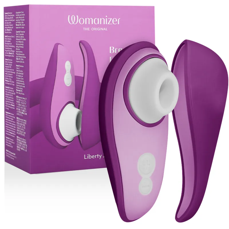 WOMANIZER - LIBERTY 2 STIMULATEUR DE CLITORIS ET ASPIRATION VIOLET