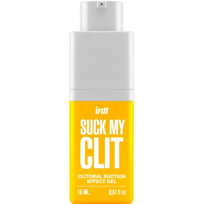 INTT - SUCK MY CLIT GEL EFFET SUCCION PARFUM MANGUE TROPICALE, 15 ML