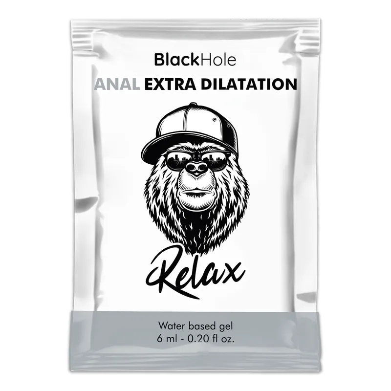 BLACK HOLE - GEL À BASE D'EAU EXTRA DILATATION 6 ML DOSE UNIQUE