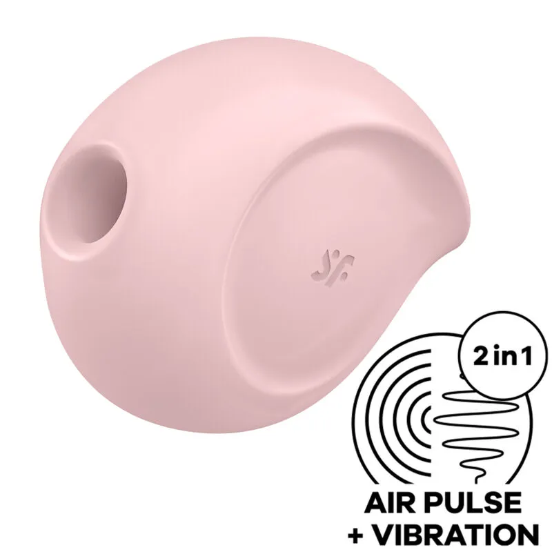 SATISFYER - STIMULATEUR ET VIBRATEUR D'IMPULSIONS D'AIR SUGAR RUSH ROSE