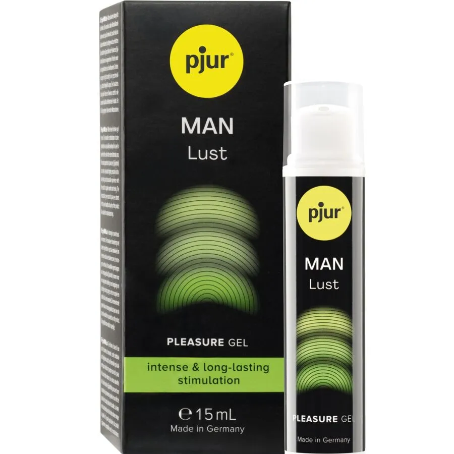 PJUR - MAN LUST PLEASURE GEL STIMULATION INTENSE ET LONGUE DURÉE 15 ML