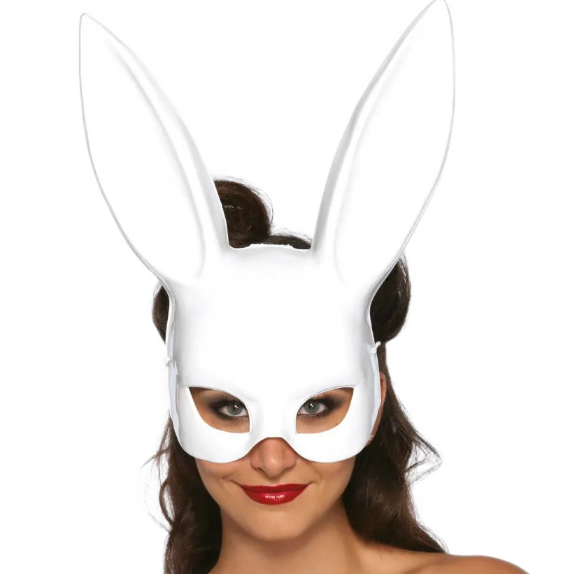 LEG AVENUE - MASQUERADE MASQUE DE LAPIN BLANC
