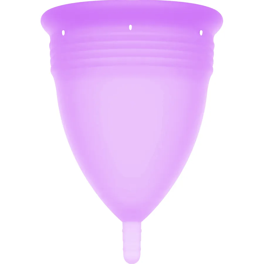 STERCUP - COUPE MENSTRUELLE EN SILICONE FDA LILAS - TAILLE S