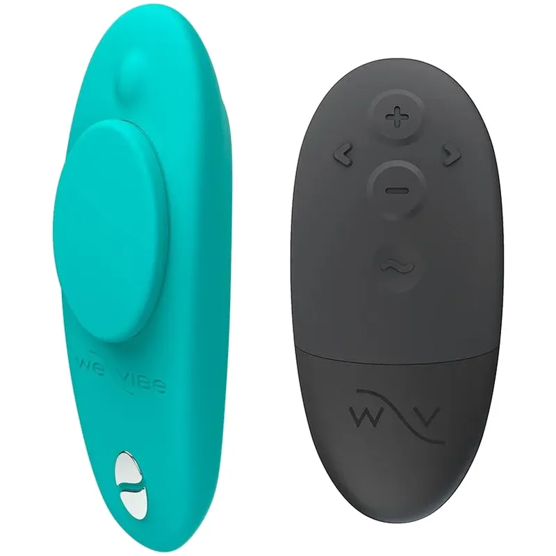 WE-VIBE - MOXIE+ VIBRATEUR DE CULOTTE À CLIP MAGNÉTIQUE AQUA