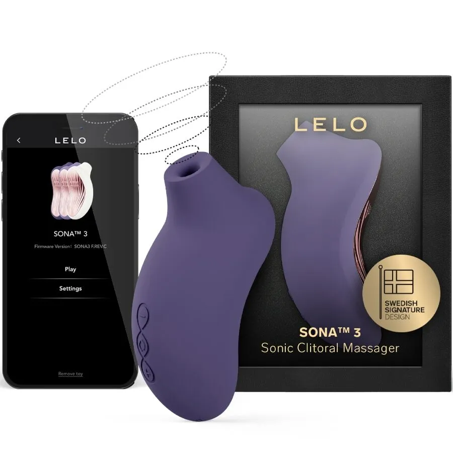 LELO - SONA 3 MASSEUR CLITORIAL SONIQUE CYBER VIOLET