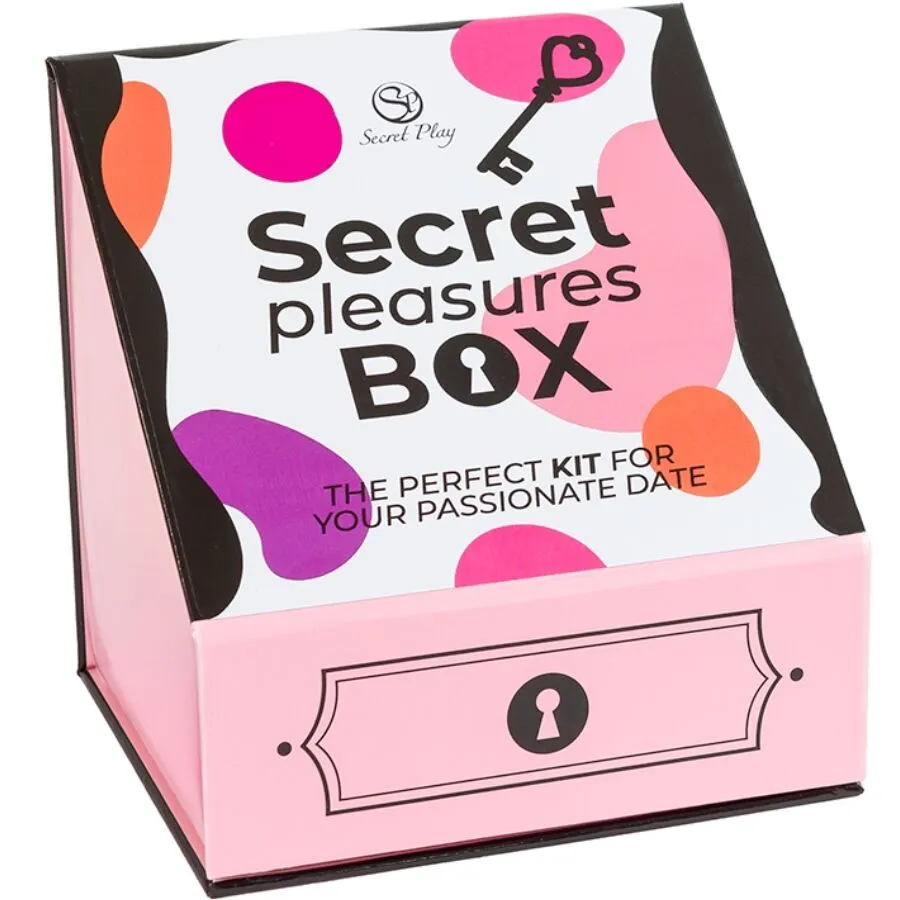 SECRET PLAY - COFFRET DE PLAISIRS POUR COUPLES : DÉS + BALLE VIBRANTE + STYLO À PLUME