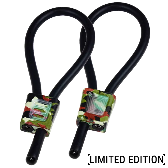 ELECTRASTIM - ANNEAUX PÉNINS RÉGLABLES PRESTIGE ELECTRALOOPS CAMOUFLAGE