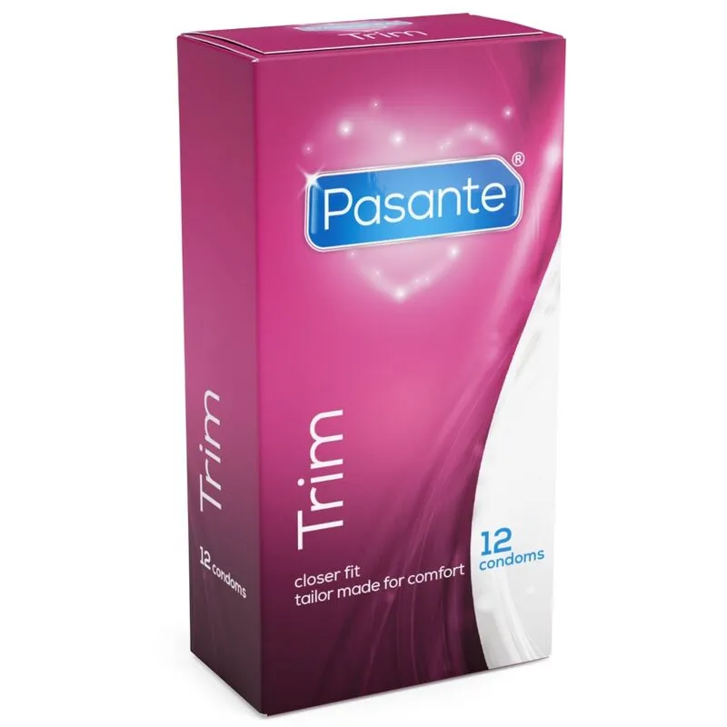 PASANTE - PRÉSERVATIFS MS TRIM TRIM PAR 12 UNITÉS