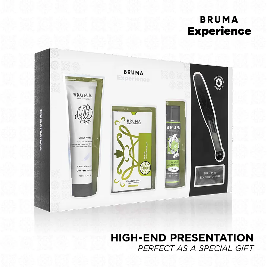 BRUMA XPERIENCE - KIT TENTATION DOUCE VIBRO-ORGASMIQUE PASTÈQUE