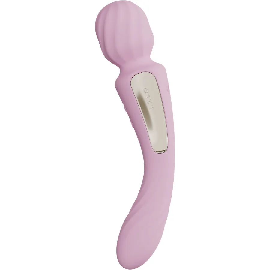 LELO - SWITCH VIBRATEUR WANDA DOUBLE STIMULATION ROSE DOUX