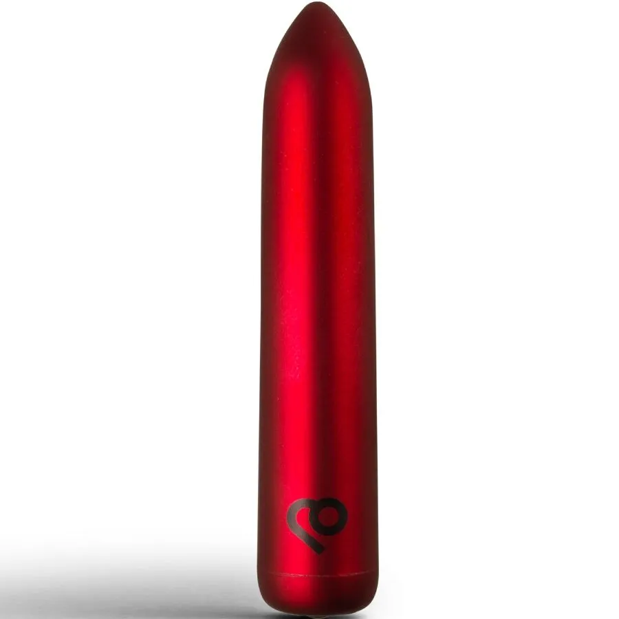 ROCKS-OFF - BALLE VIBRANTE RECHARGEABLE ROUGE COQUELICOT
