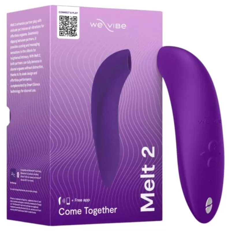 WE-VIBE - MELT 2 STIMULATEUR CLITORIAL À IMPULSIONS D'AIR VIOLET