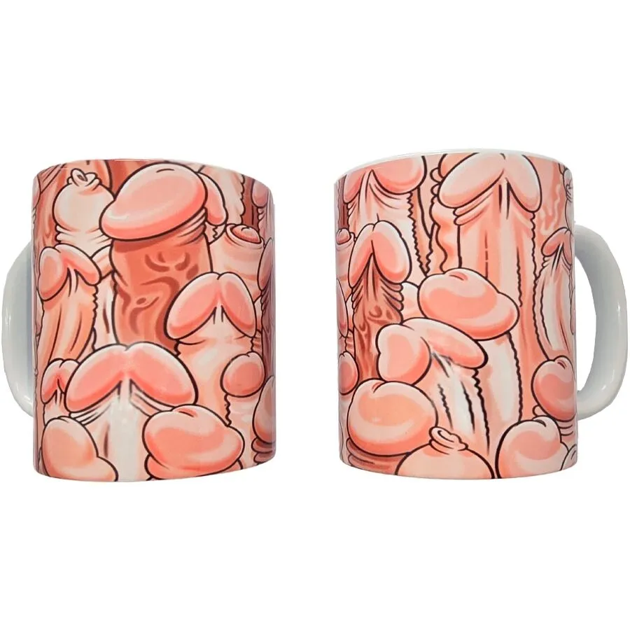 DIABLO PICANTE - TASSE PÉNIS COULEUR 370 ML