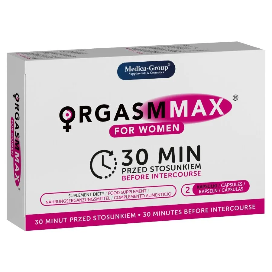 MEDICA GROUP - ORGASM MAX POUR FEMMES 2 CAPSULES