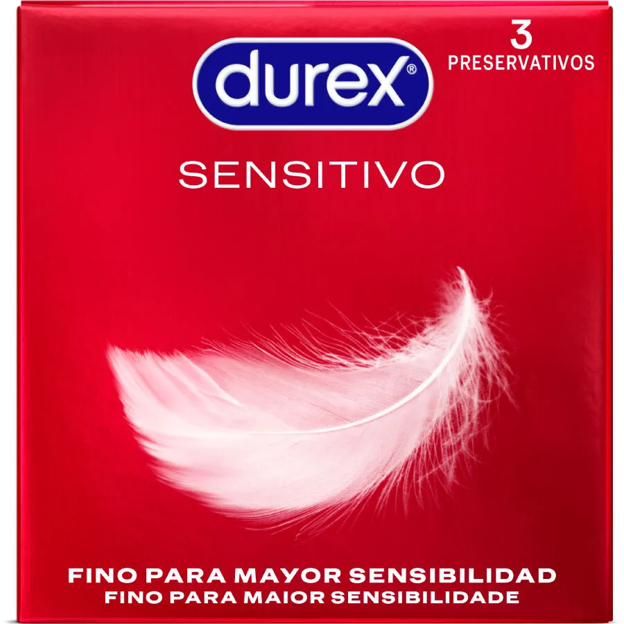 DUREX - PRÉSERVATIFS SENSITIVE 3 UNITÉS
