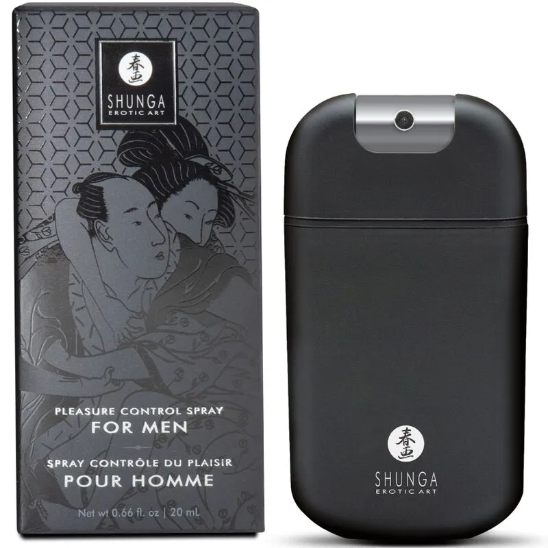SHUNGA - SPRAY CONTRÔLE DU PLAISIR POUR HOMMES 20 ML