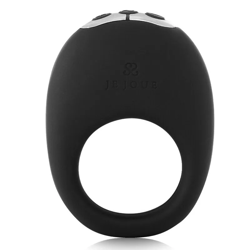 JE JOUE - VIBRATEUR NOIR RECHARGEABLE AVEC TÉLÉCOMMANDE