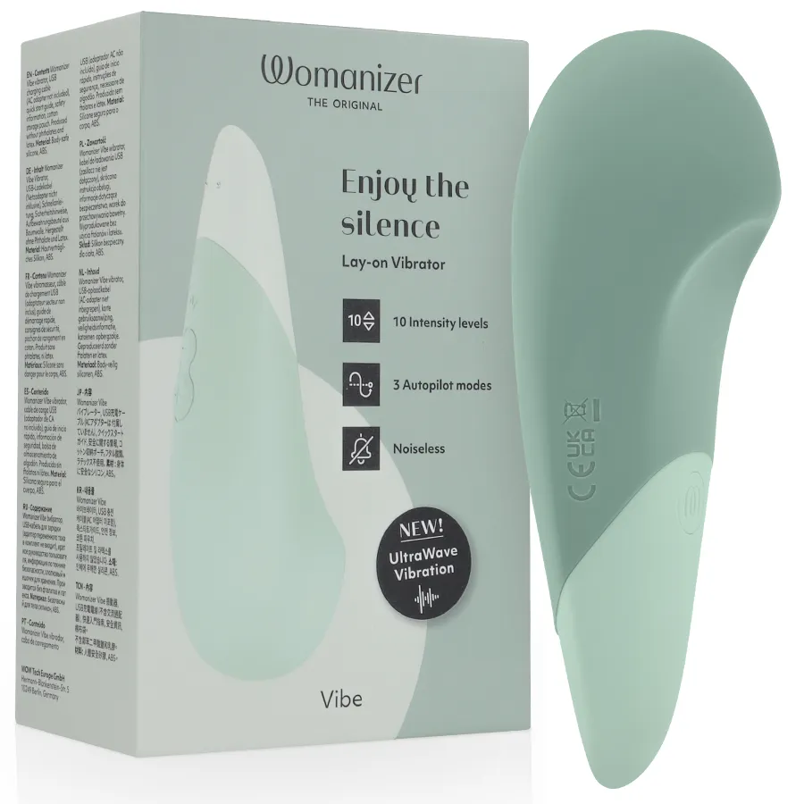 WOMANIZER - VIBROMASSEUR SILENCIEUX VIBE LAY-ON SAGE