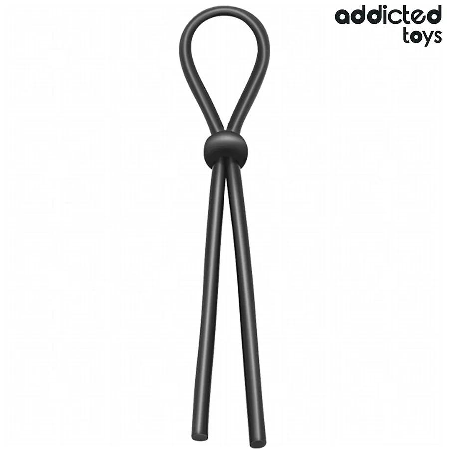 ADDICTED TOYS - CORDE EN SILICONE POUR LE PÉNIS À BOUCLE UNIQUE