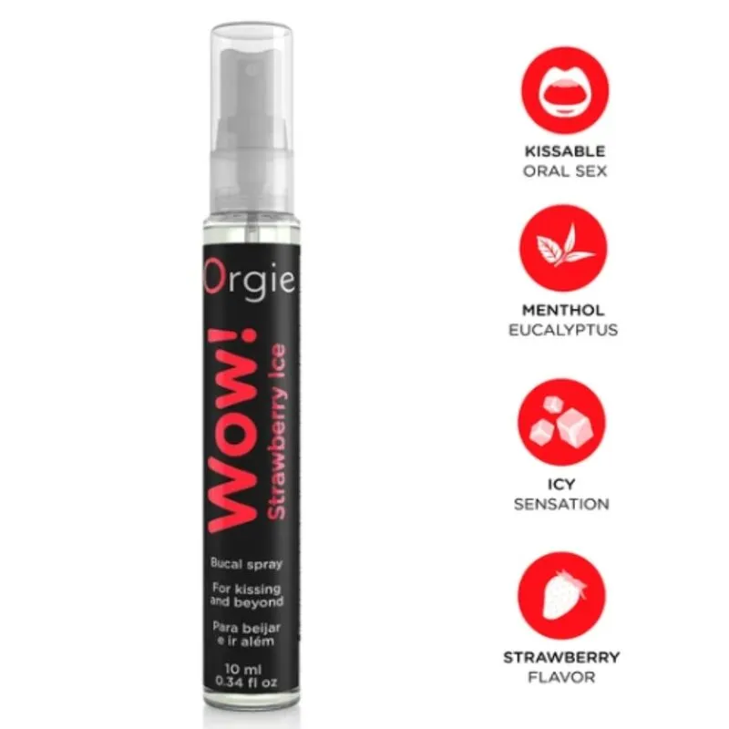 ORGIE - WOW! SPRAY BUCCAL GLACÉ À LA FRAISE 10 ML