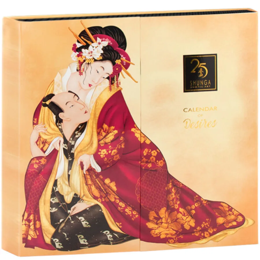 SHUNGA - CALENDRIER EXCLUSIF DES DÉSIRS DU 25E ANNIVERSAIRE