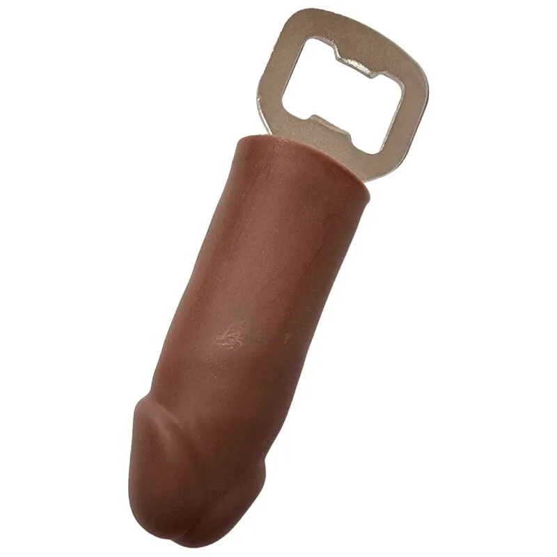 DIABLO PICANTE - OUVRE-PÉNIS EN CAOUTCHOUC MARRON