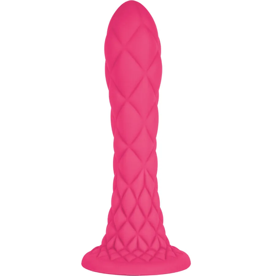 SILEXD - DREAMY DILDO FANTASY SILICONE LIQUIDE THERMOREACTIF FUCHSIA 18,5 CM