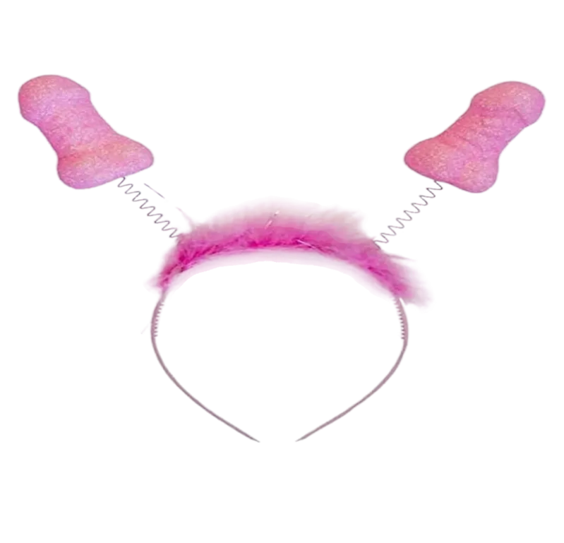 DIABLO PICANTE - 6 UNITÉS ANTENNES PITO ROSE  PAILLETTES