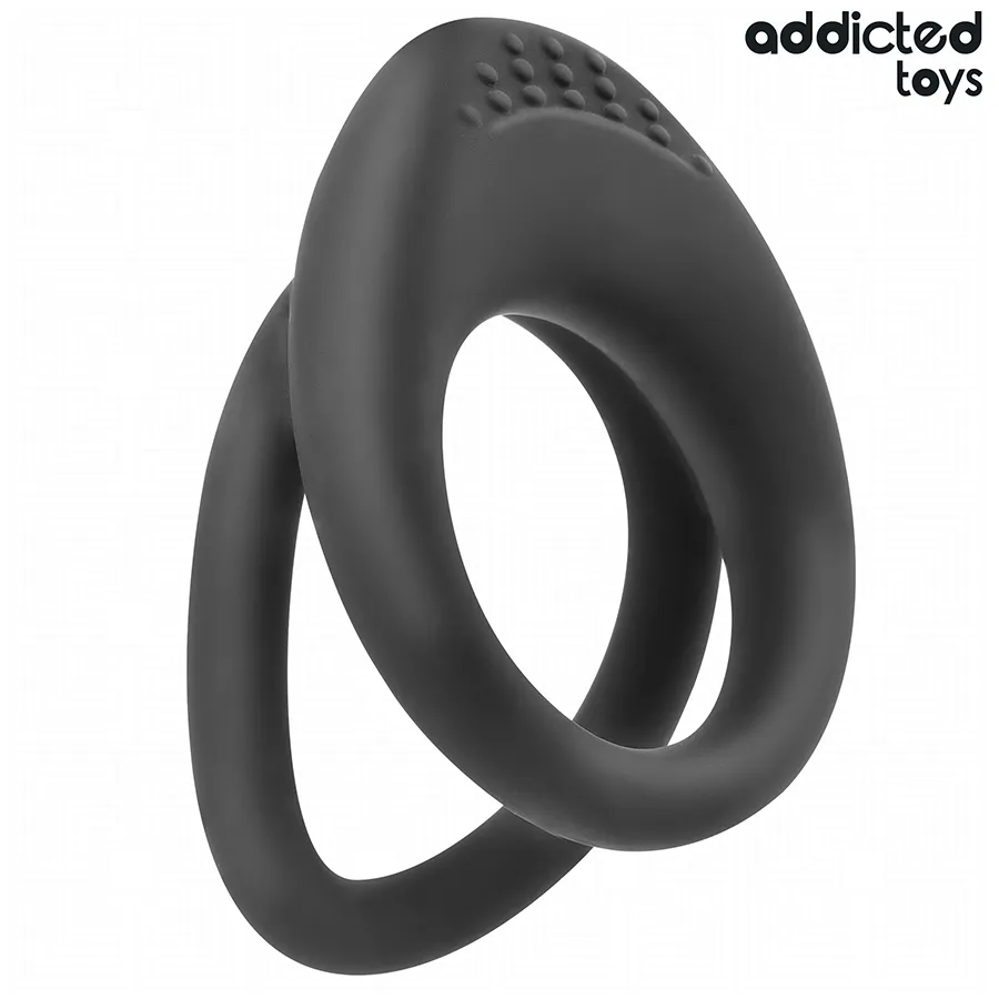 ADDICTED TOYS - ANNEAU PÉNIS À DOUBLE TEXTURE