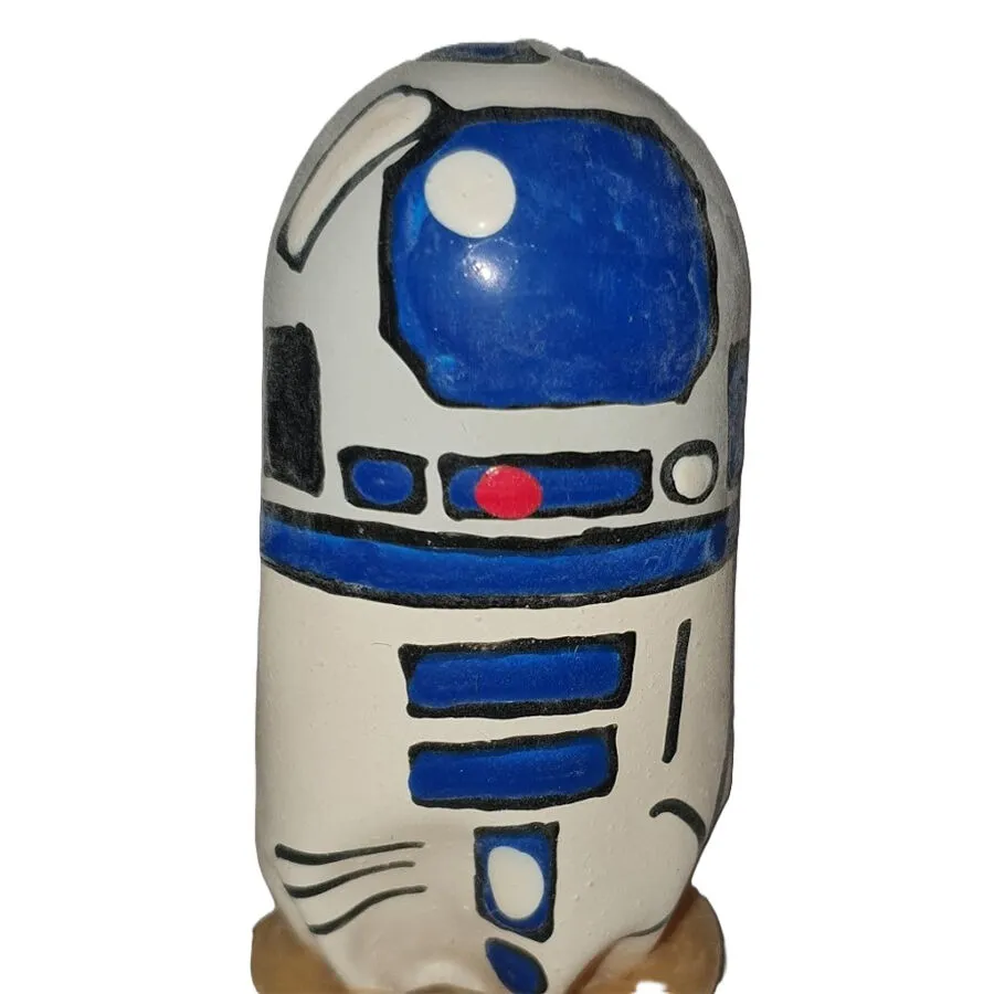 CONDOMERIE - PRÉSERVATIFS FANTAISIE PEINTS À LA MAIN ROBOT XL