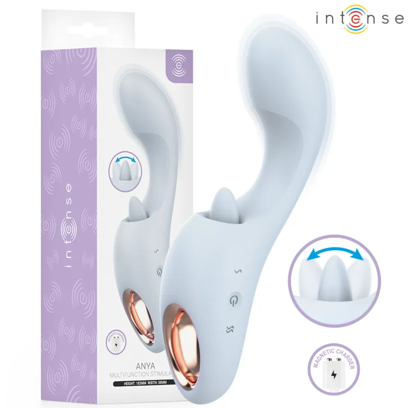 INTENSE - ANYA STIMULATEUR DE VIBRATIONS ET DE MOUVEMENTS MULTIFONCTIONNEL