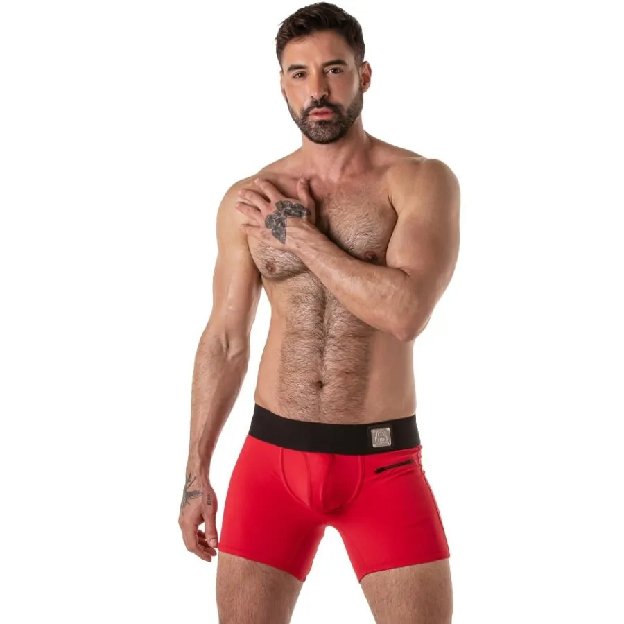 LOCKER GEAR - COFFRET ROUGE À LARGE CEINTURE S