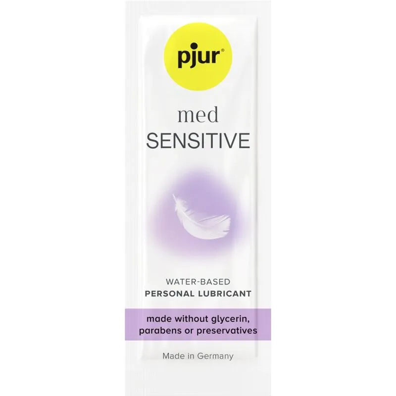 PJUR - MED LUBRIFIANT  BASE EAU SENSITIVE GLIDE 2 ML