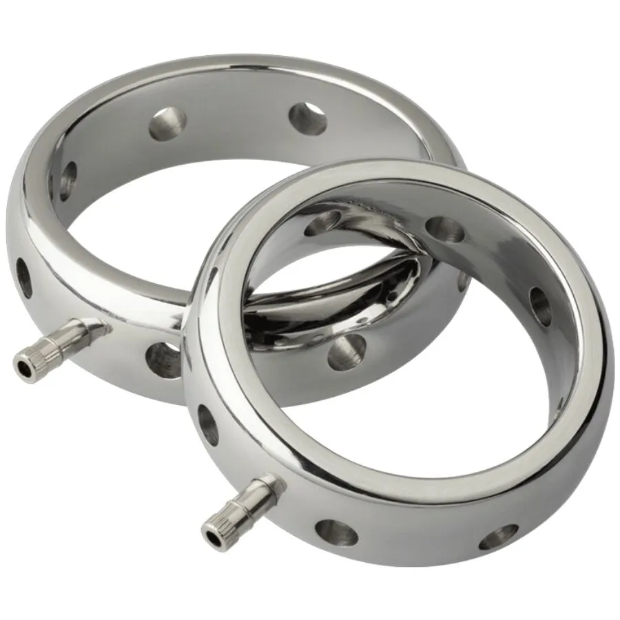 ELECTRASTIM - ANNEAU PÉNIS ÉLECTROMAGNÉTIQUE PRESTIGE EN MÉTAL 46 MM