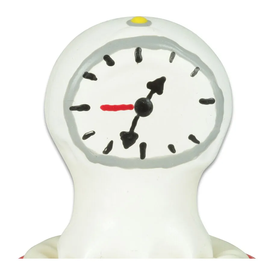 CONDOMERIE - HORLOGE À PRÉSERVATIFS FANTAISIE PEINTE À LA MAIN