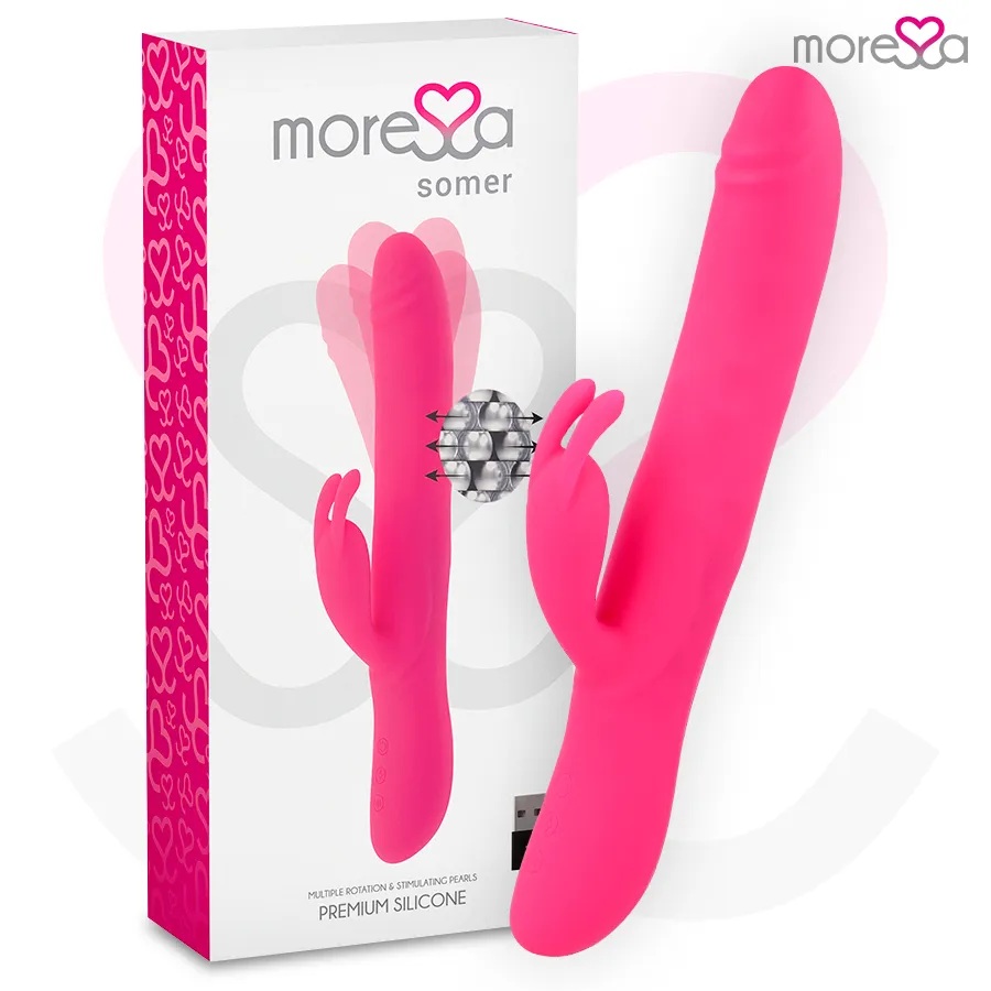 MORESSA - VIBRATEUR SOMER PREMIUM  ROTATIONS MULTIPLES
