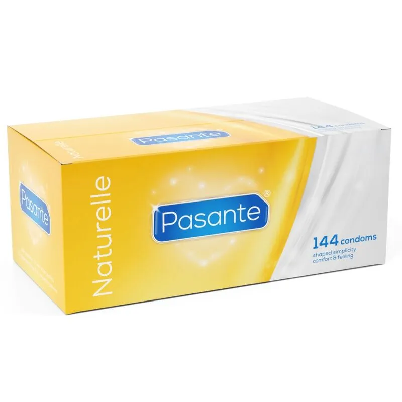 PASANTE - GAMME PRÉSERVATIFS NATURELLE 144 UNITÉS