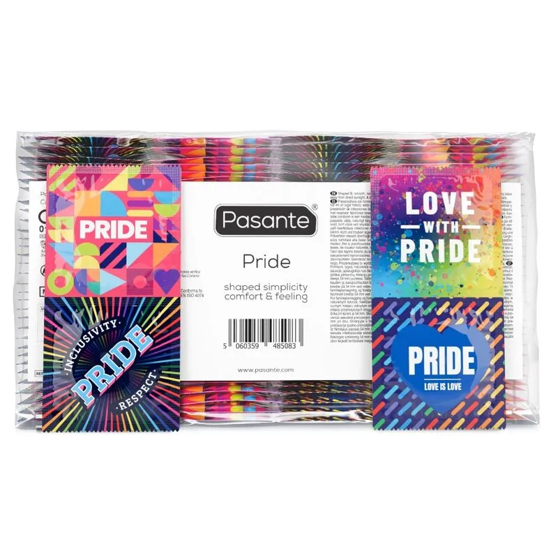 PASANTE - PRÉSERVATIFS FORMAT GAY PRIDE 144 PACK