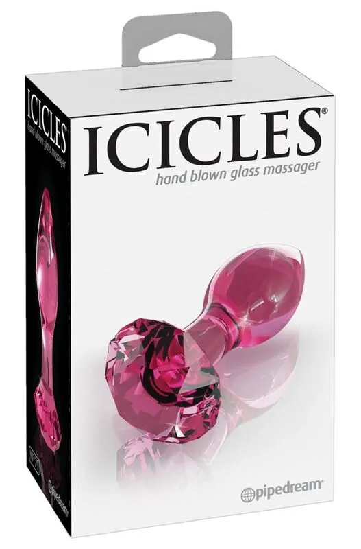 ICICLES - N. 79 PLUG ANAL EN VERRE