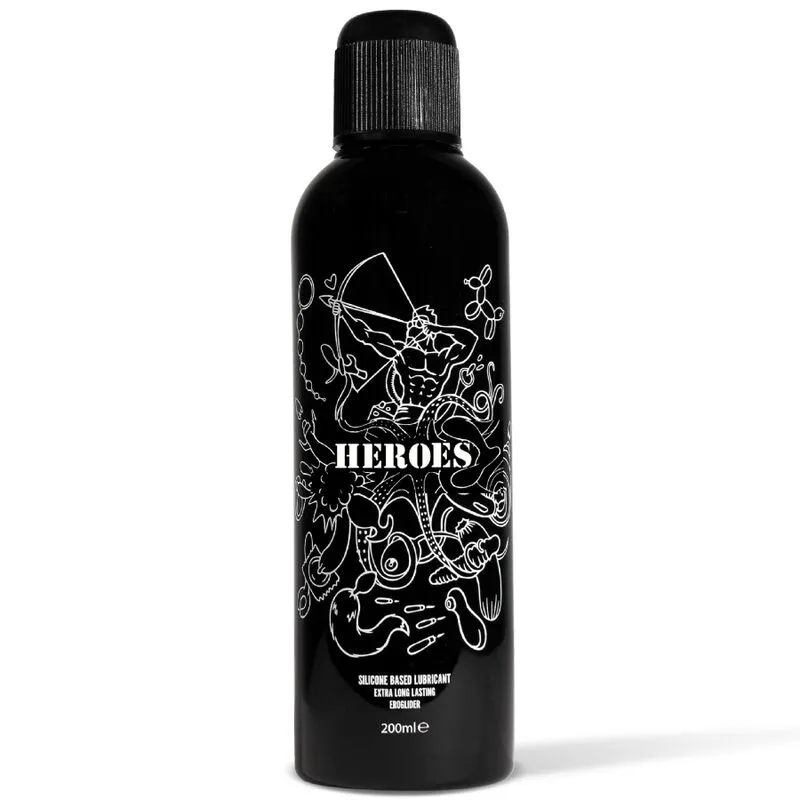 HEROES - LUBRIFIANT SILICONE LONGUE DURÉE À BASE DE SILICONE 200 ML