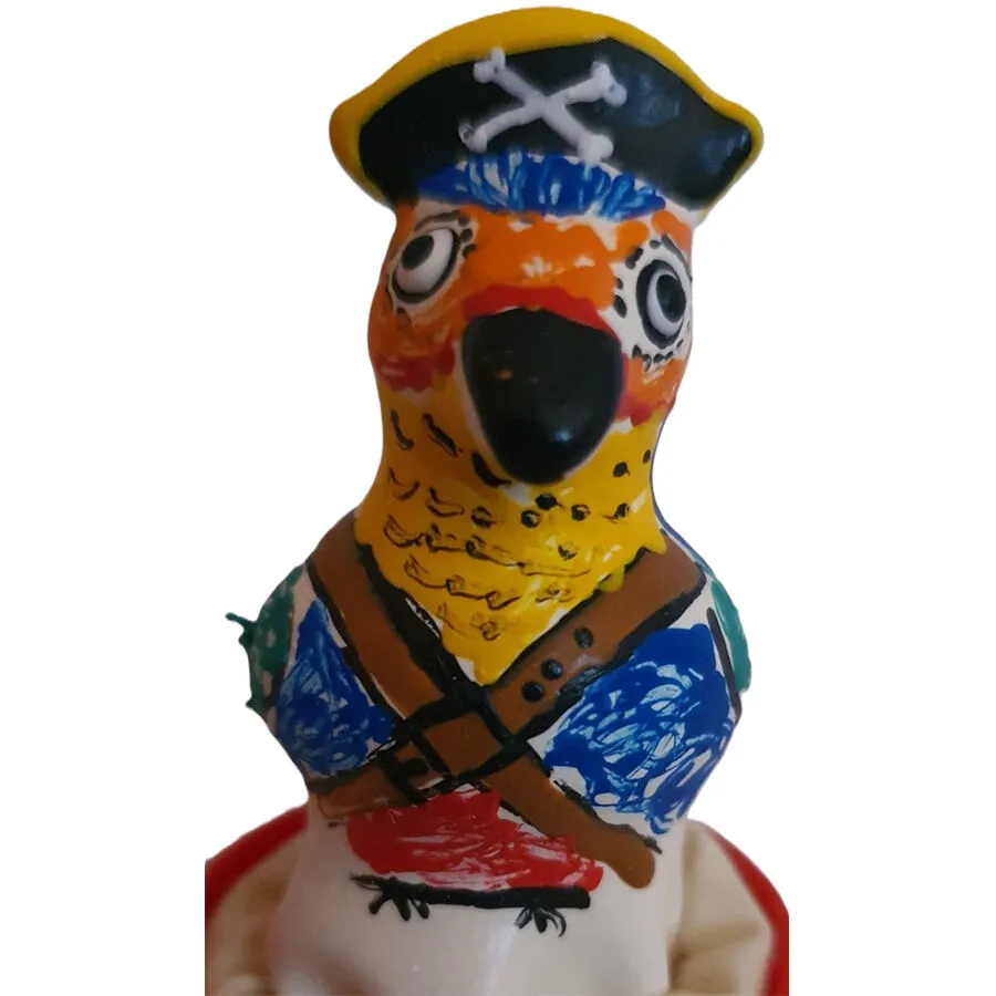 CONDOMERIE - PRÉSERVATIFS FANTAISIE PEINTS À LA MAIN CAPTAIN PARROT
