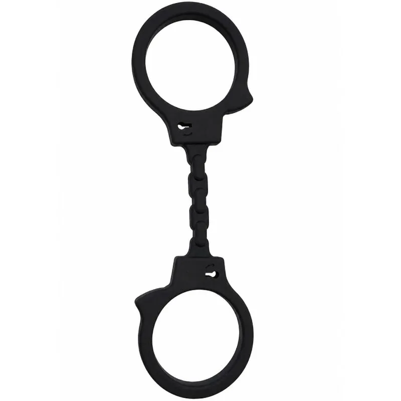 DIABLO PICANTE - MENOTTES EN SILICONE NOIRES