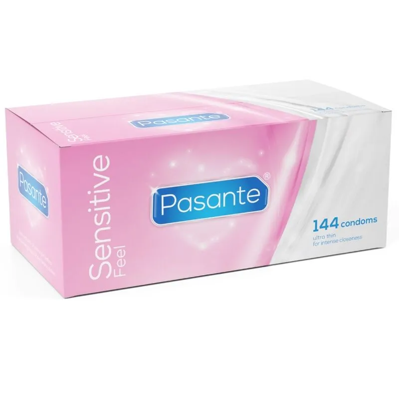PASANTE - PRÉSERVATIFS ULTRAFINS SENSIBLES 144 UNITÉS